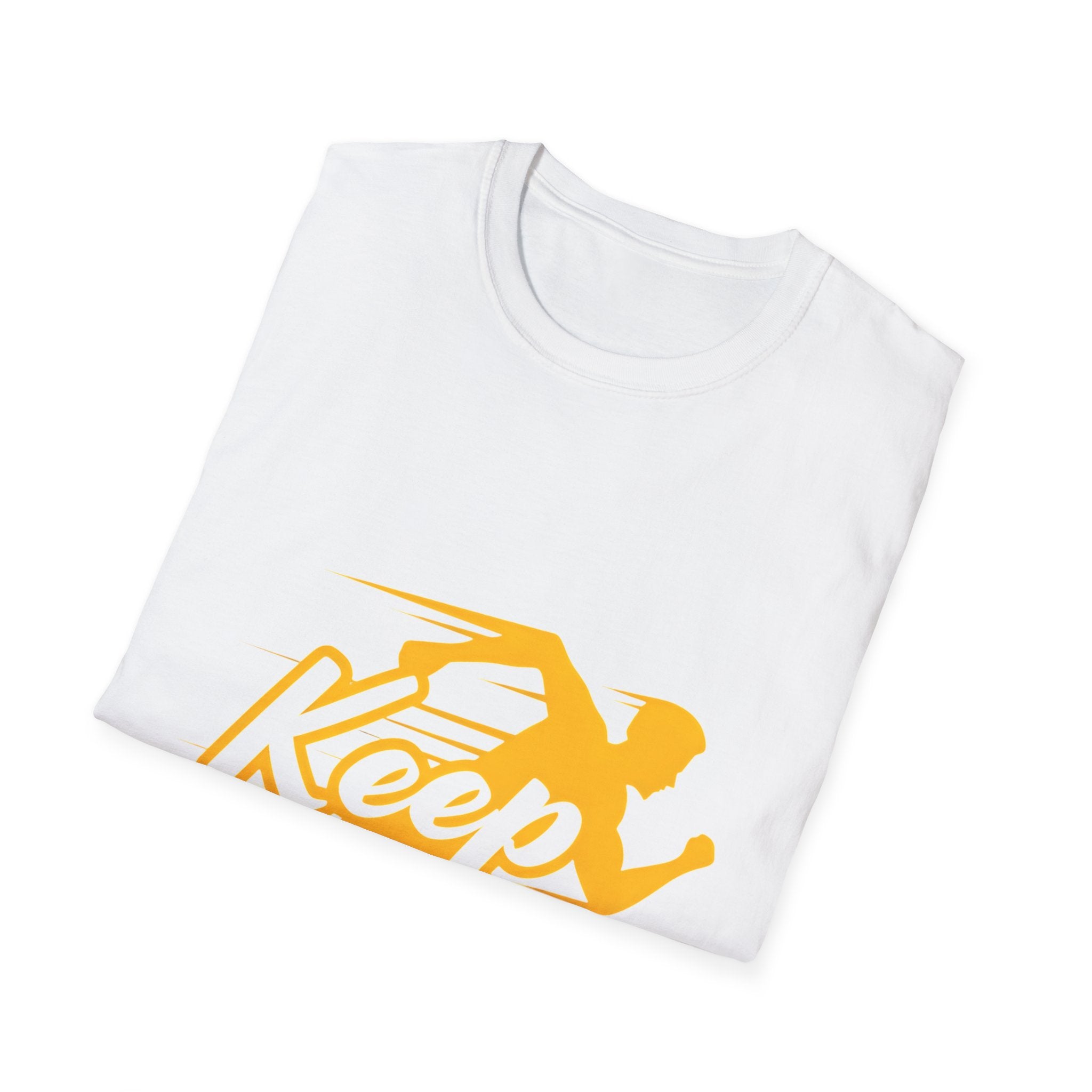 Keep Going Running T-Shirt — Motivational Fitness Tee