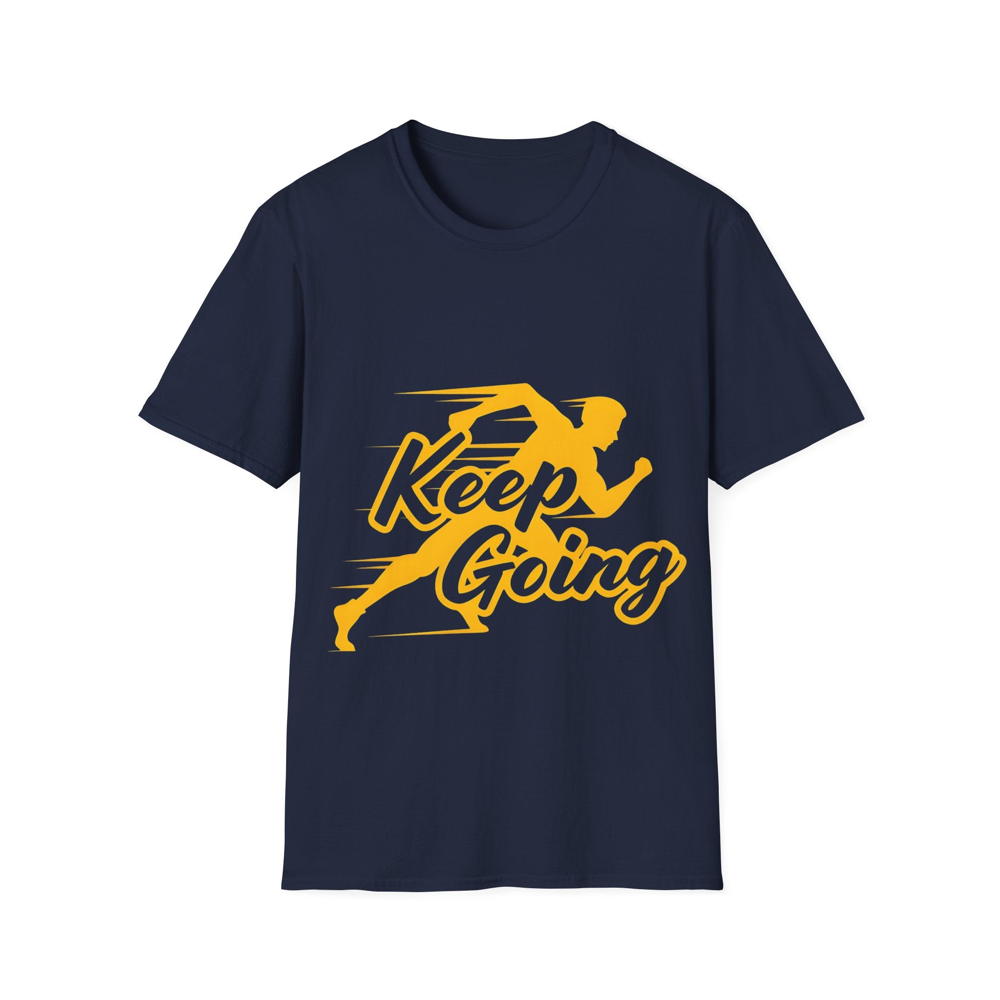 Keep Going Running T-Shirt — Motivational Fitness Tee
