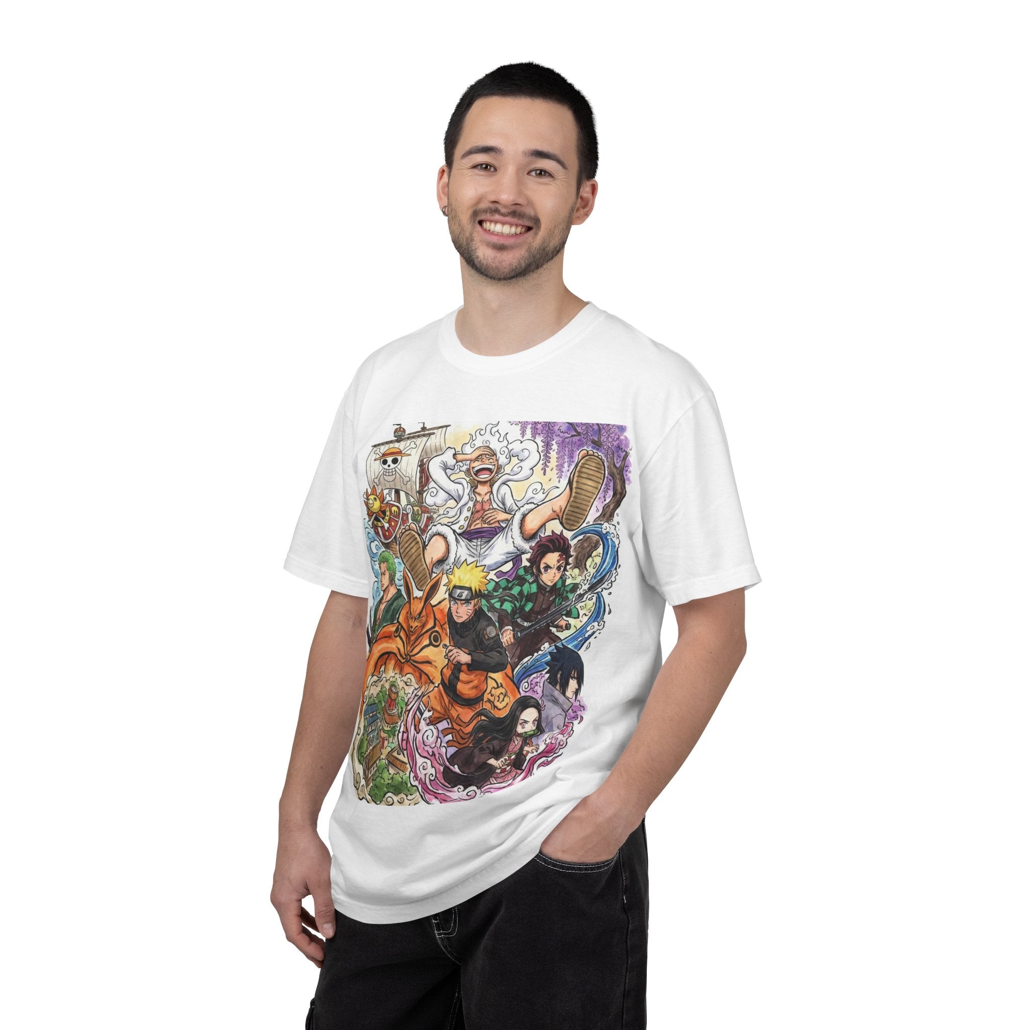 One Piece x Naruto x Demon Slayer T-Shirt