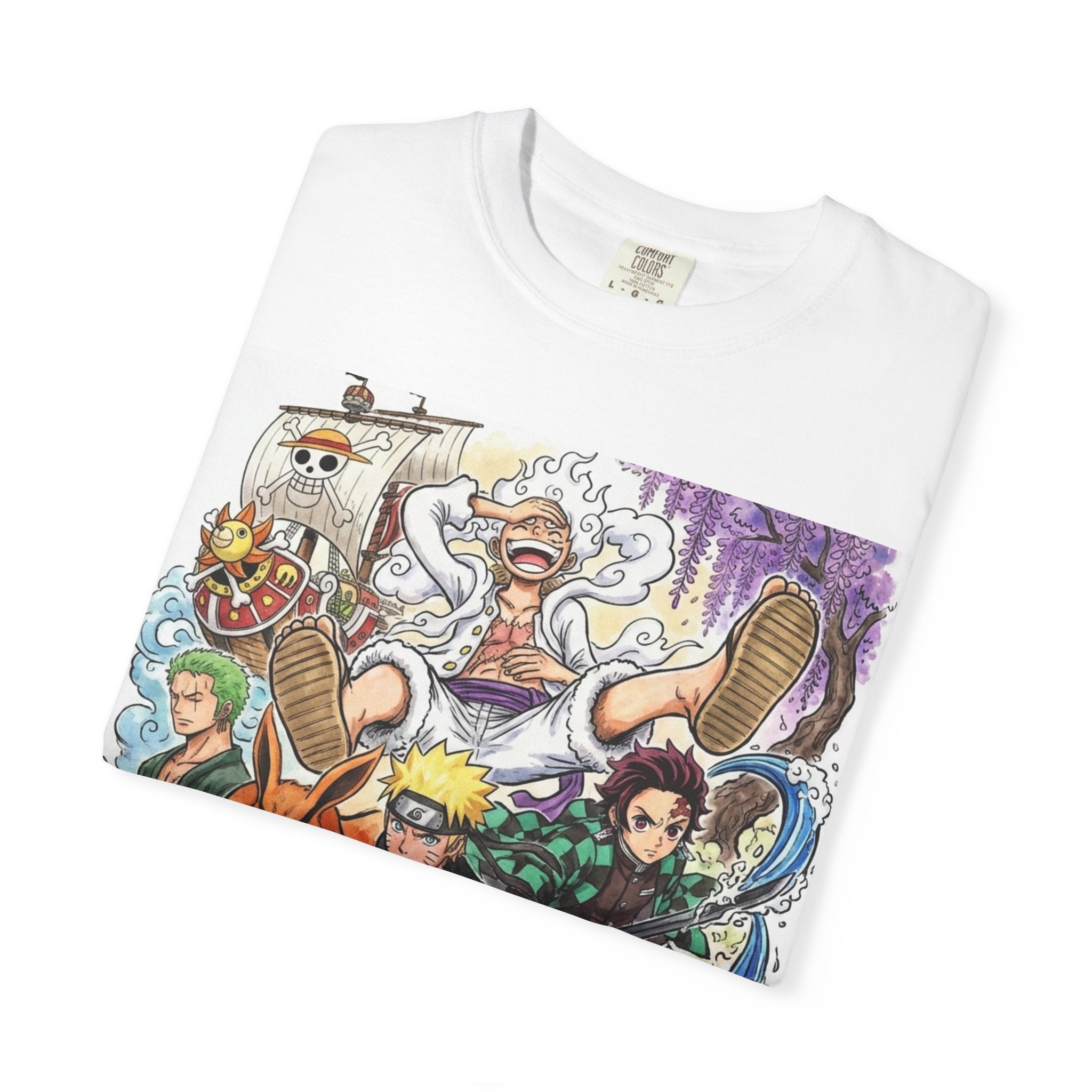 One Piece x Naruto x Demon Slayer T-Shirt