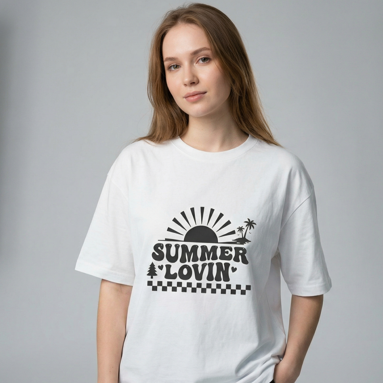 Summer Lovin' T-Shirt | Retro Beach Graphic Tee | Zetrease