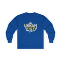 Urban Wild Streetwear Long Sleeve | Geometric Hawk Graphic Tee | Camo Accent
