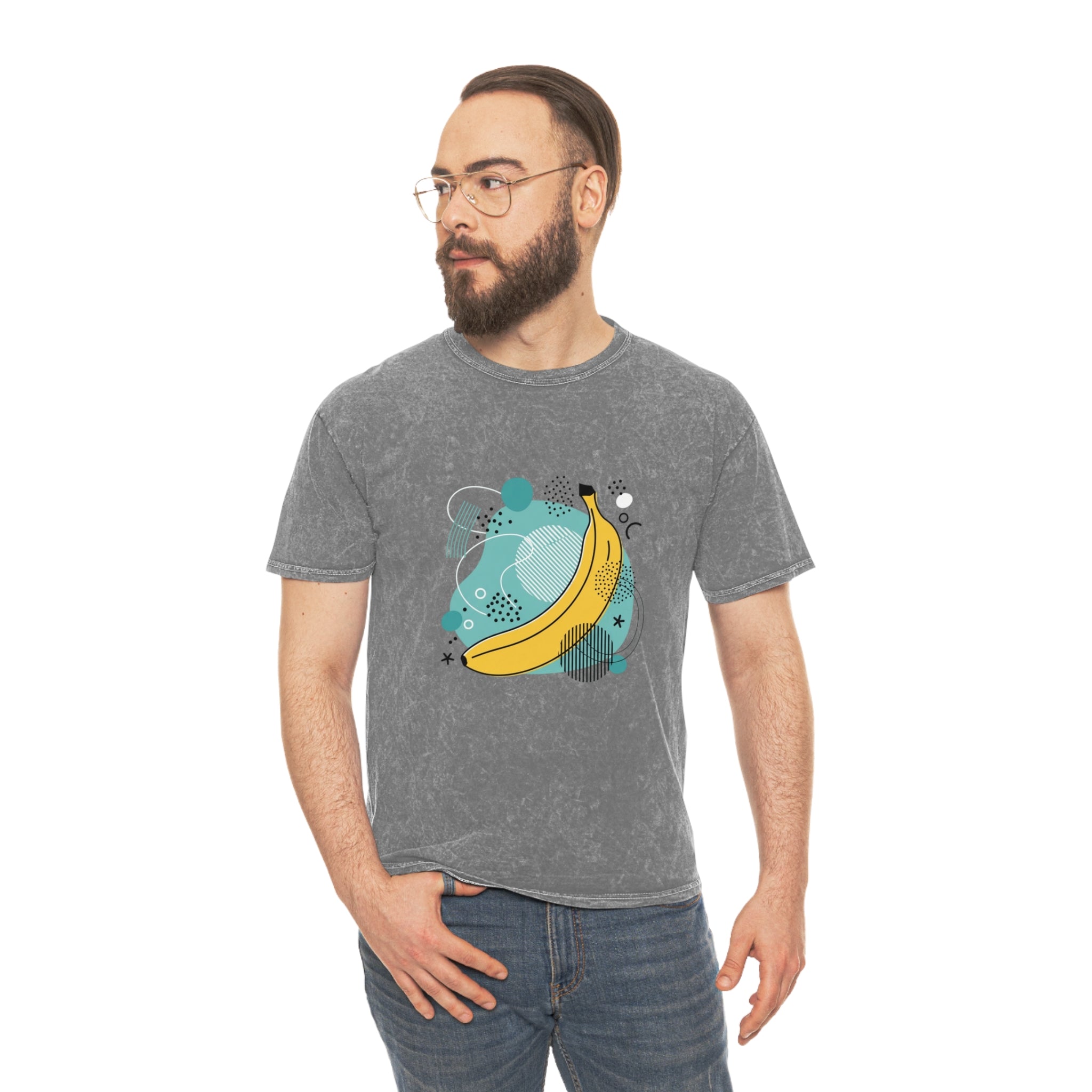 Retro Pop Banana T-Shirt — Vintage Graphic Fruit Tee