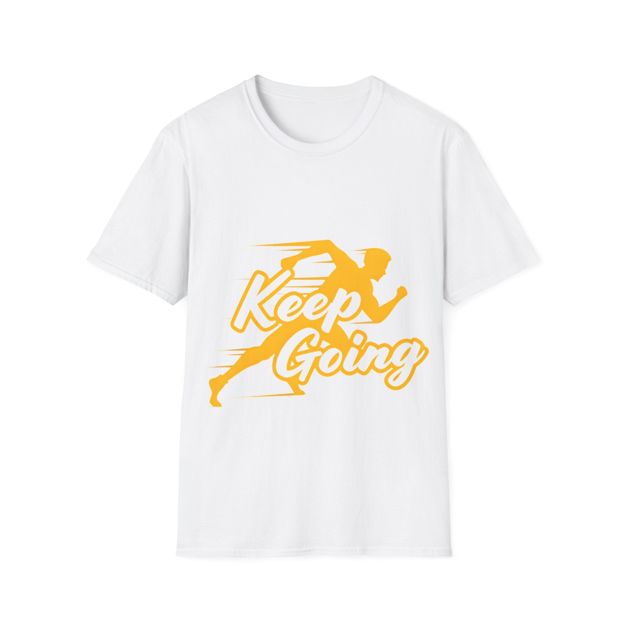 Keep Going Running T-Shirt — Motivational Fitness Tee