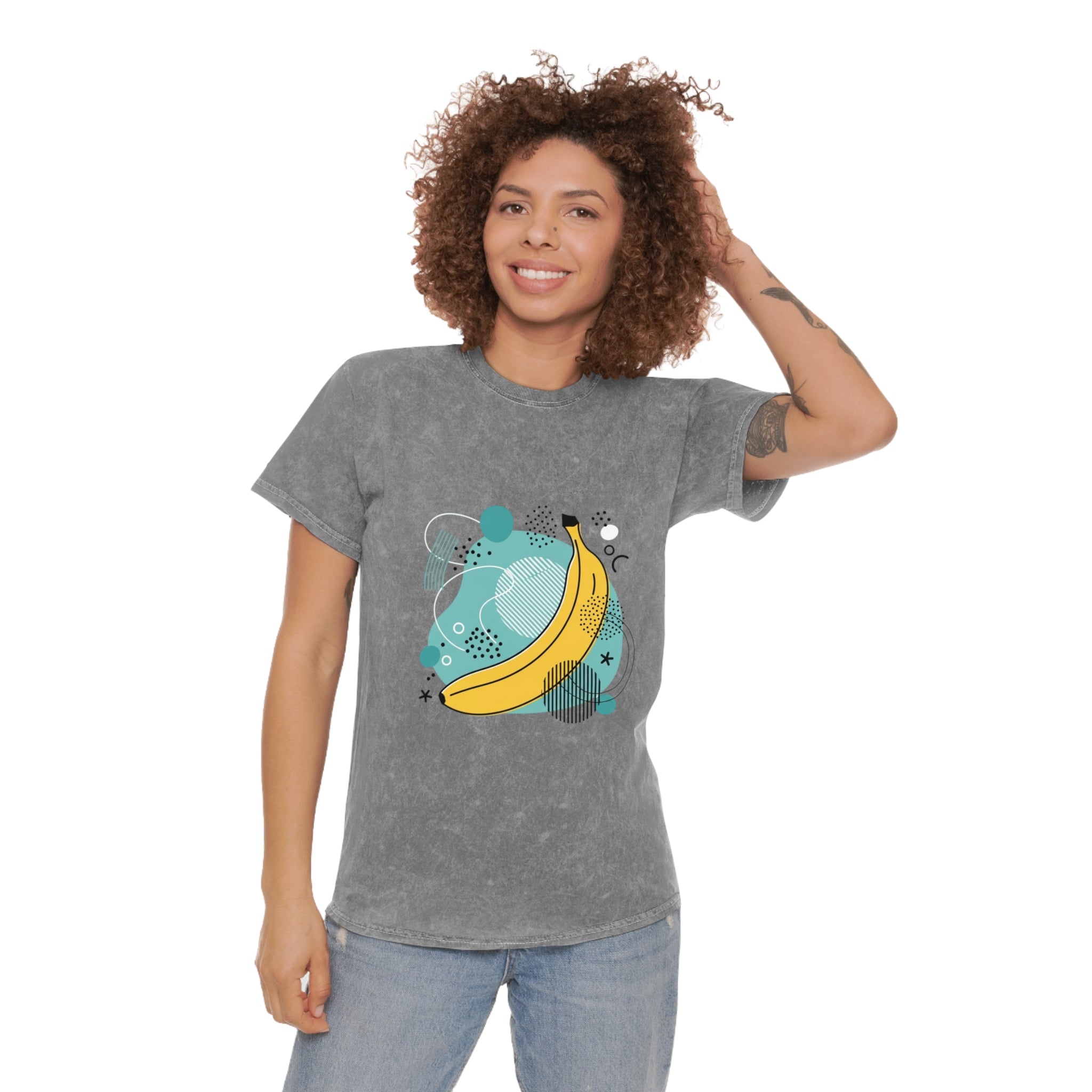 Retro Pop Banana T-Shirt — Vintage Graphic Fruit Tee