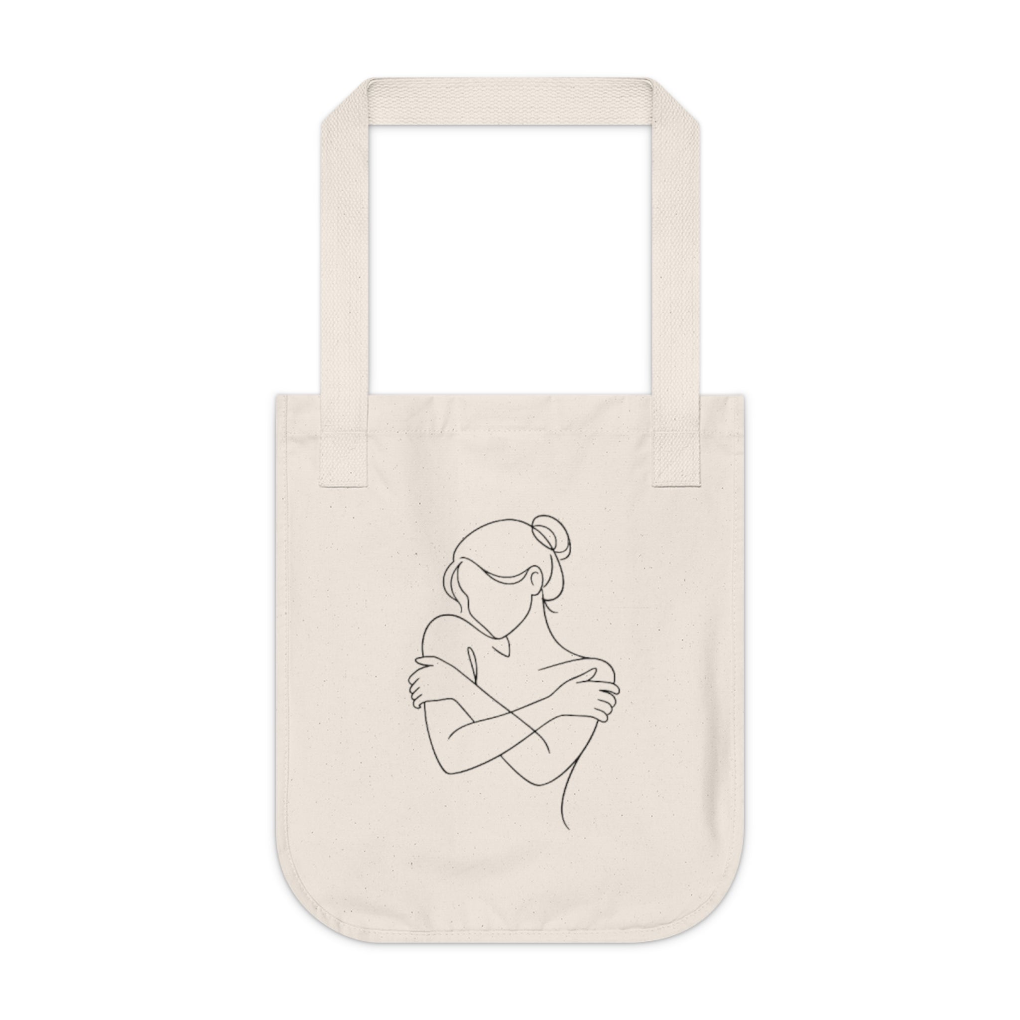 Love Yourself First - Minimalist Women Empowerment Tote Bag